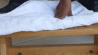 Tied to a Ladder - Part 2 - Bound and Strained to Orgasm