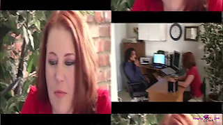 Horny Redhead Frankie Deepthroats His Big Black Cock and Gets Her Tight Pussy Hardcore Fucked