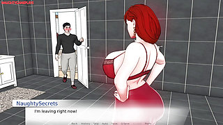 Huge Boobs & Huge ASS Horny MILF Seduces Her Lucky Pervert Tenant With Her Huge Tits - Devine Heel 02