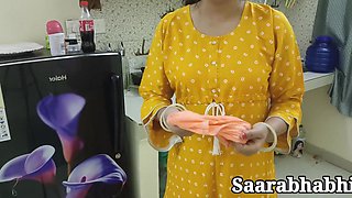 Hindi Sex Story Roleplay - Hot Indian Stepmom Got Caught with Condom Before Hard Fu