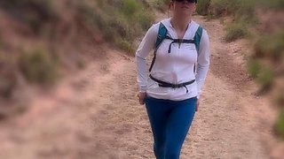 Flashing Tits in Wild Kyrgyzstan Mountains - Bold, Topless, and Raw Adventure