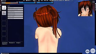 3D Hentai POV Fucking Redhead Stepsister After Shower