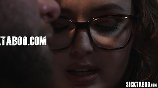 Big knockers teenager crushed by boyfriends penis