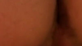 Horny hairy chick gets a warm fuck and a warm load from her dude