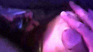 Rubbing my dick on step mom's face