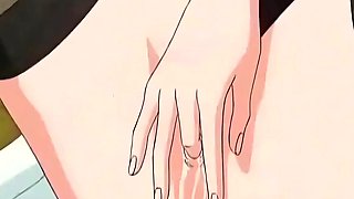 Japanese anime maid caught