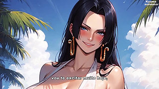 Boa Hancock Getting Naughty Asking for Cock in Her Pussy - JOI Guided Handjob