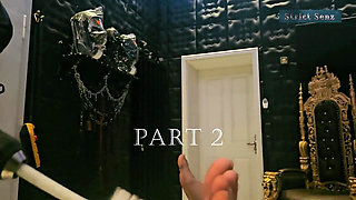 Sheela Sinner Hard Tickling Long Nails Oiled Body Screwdriver Metal Claw Strict Bondage on the Rack Part 2 Fap