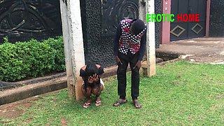This Maid Was Chased Out by Her Boss and She Is Crying Outside Their Gate.