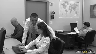 Woopee In The Workspace With Aleksa Nicole, Keiran Lee - Brazzers