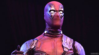 Kinky parody movie with a Deadpool fucking sexy slut Kenna James