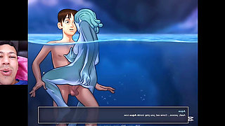 Hardcore sex with this exotic avatar woman gets all the milk 💦 out of me