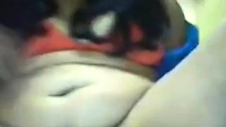 Big-Ass Indian Aunty in Blue Saree
