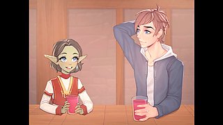 Voice over harem adventure in another world full of first kisses and romantic moments