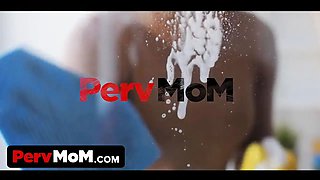 Successful player gets to fuck both stepmother & daughter-in-law - Carmen Valentina & Kiara Cole