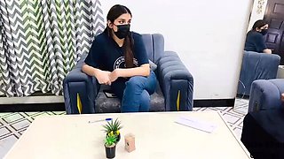 Big Ass Latina Boss Fucks Employee in Office - Doggy Style & Cowgirl Action