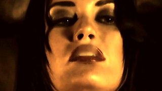 Exotic Brunette Beauty Gorgeous Poses