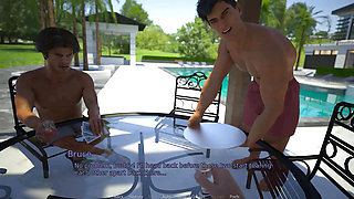 My Italian Hot Wife: Wife Cuck Her Husband with His Friends by the Pool - Episode 7