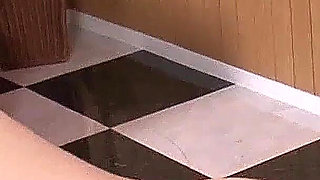 Skinny candid Asian teen gets help from step brother masturbation and fucks him