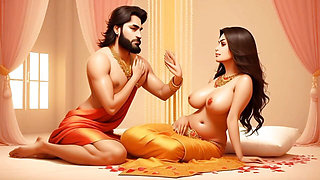 Hot indian housewife excited for sex with office boss