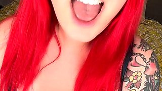 Redhead Granny Milf Blowjob