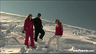 Members of the Ski Rescue Patrol Find a Stranded Skier and Screw Him - Private Porn Sex Videos