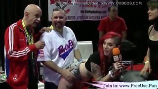 Hot punk reporter fucked from behind by xvideos com