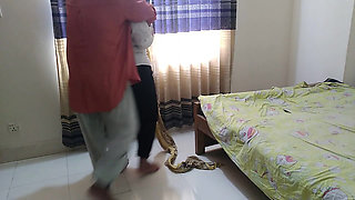 Indian Young 18+ Lady Boss Fucked by Office Assistant with Her Hands Tied - Rough Anal Fuck & Cum
