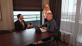 Miss Müller! Please Fuck! - the Office Slut!