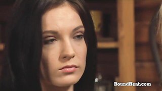 Fetish clip with energetic chick from Bound Heat