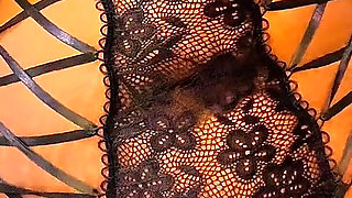 Ebony Cock and Curves Tease