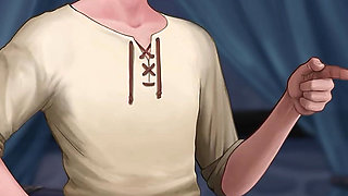 Big Boobs Giant Orc Woman Dirty Outdoor Sex and Pussy Creampie - Cartoon Animated Porn Game - What a Legend! - Part 25