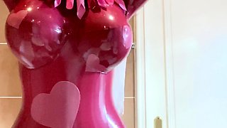 Great Big Boobs On Masturbating Redhead