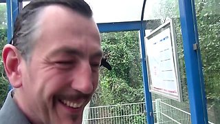 Titus Steel And Dieter Von Stein In Sexy Chubby Blonde Picked Up And Anally Fucked Outdoor