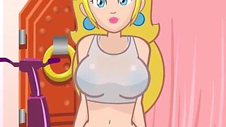 Super Princess Peach Bonus Game Gameplay by Loveskysan69