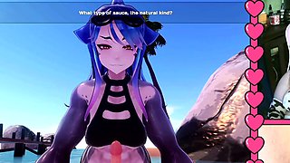 Awesome hentai anal sex with stunning excited nurse