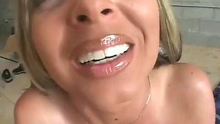Raylin Anal by pool