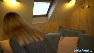 Public agent hot looking milf in glasses has a brilliant figure for a hard rapid point of view fuck