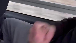 Stepson Benni Schulte on a Bus Ride