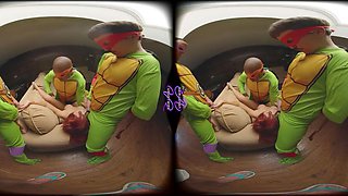 Cosplay gangbang crazy Vr porn