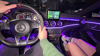 Fucked Outside on His Mercedes - Luna Doll