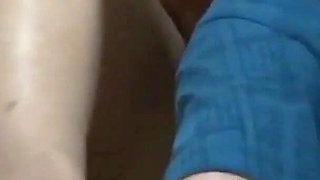 Big Stepson Cumshot on Stepmom's Tits During Beach Vacation