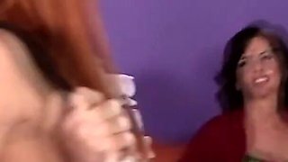 Two Sexy Lesbian Masturbate and Eat Pussies