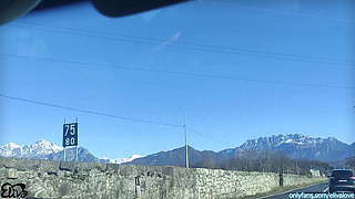 PornoVLOG - Italian amateur in abandoned location