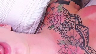 Thrilling Threesome and DP with Cassidy Luxe Ends with Creampie