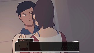 Bold girl gives head during her first encounter in the town exposé