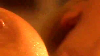 Katie Morgan Takes a Load on Her Boobs