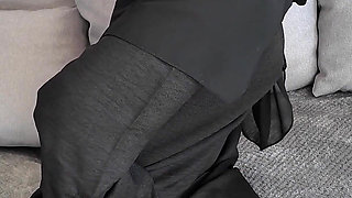 Arab Step Mom in Hijab Fucked by Stepson After Getting Caught- ویدیو پورنو مسلمان