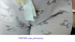 Talking- I Cum in Pajamas- Masturbation- Pussy Fingering- Moaning- Turkish MILF- Turkish Porn- Turkish Disclosure- Disclosure