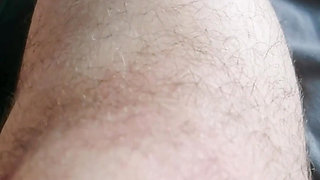 All Natural Leg Tease Hairy and Sensual